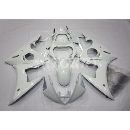 New ABS Plastic Shell Motorcycle Fairing Kits Fit For Yamaha YZF 600 R6 2003 2004 2005 R6 03 04 05 Custom White