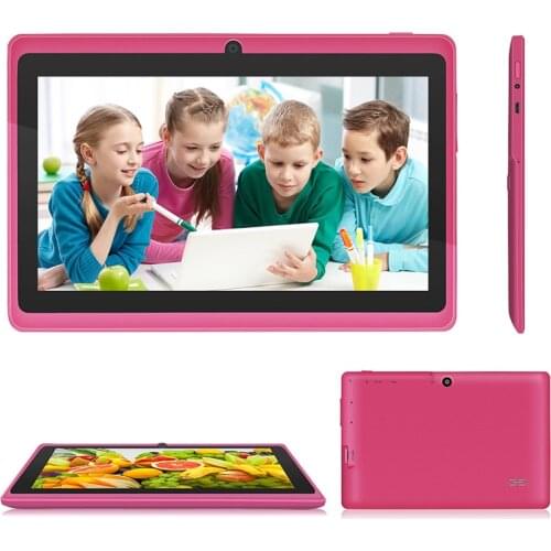 New Tablet Pc 7in Android 4.0 Quad Core 1.2GHz WiFi Childrens Tablets 8GB Tempered Glass 7 Inch Support HD Video Calls Gift