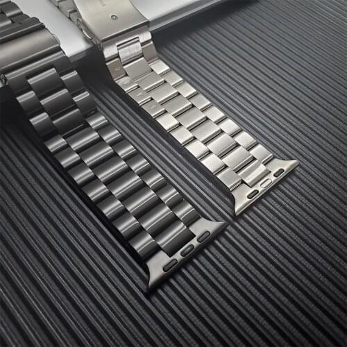 NEW Classic Strap Stainless Steel Metal Band For iWatch Series 6 Watchbands For Apple Watch band 44MM 40MM 42MM 38MM Bracelet