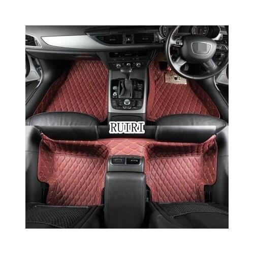 Custom special car floor mats for Right Hand Drive Mercedes Benz CLS 250d 300 350 400 500 550 W218 2017-2010 waterproof carpets