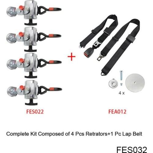 Special Safety Belt Seat Belt FES022 And Static Seat Belt FEA012 Wheelchair Complete Kit (FES032)