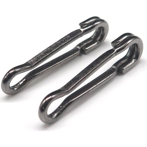 Minfishing 50 PCS/Lot Super Strong Fishing Snap Hawaii Pins Clips Hooks Connector Accessories