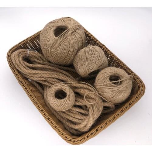 Thickness Durable Jute Raffia Straw Yarn Perfect for Hanging and Craft Projects Wrap Jars Create Hanging Pots Baskets Cat Trees