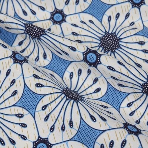 Square Flower design vintage fabric Retro style fabric Calico Printed cotton fabric for DIY Bag 1 order=50cm*140cm