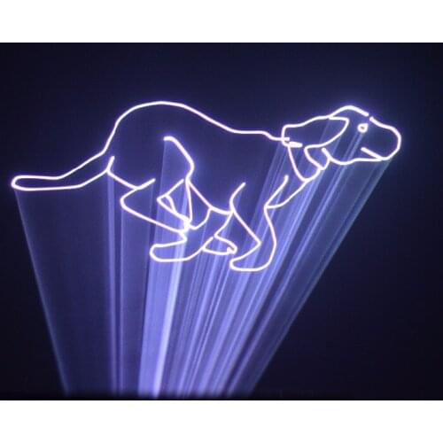 2pcs/lot Best selling laser light 400mW RGB animation laser for home party