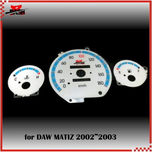 DASH EL Glow Gauge for Matiz 2002 2003 Full Glow Blue Green interchange