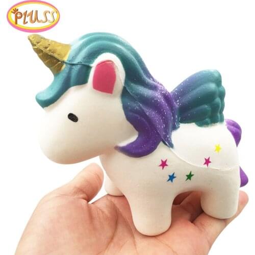 Kawaii squishy jumbo slow rising unicorn toys antistress squishy sqeeze toys anti stress gifts for kid adults drop shipping