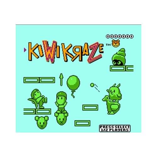 Kiwi Kraze (U) 60 Pins 8 Bit Game Card