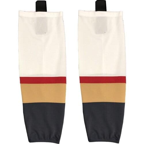 Cool hockey 100% Polyester Ice Hockey Socks Cheap Shin Guards For Team XW060