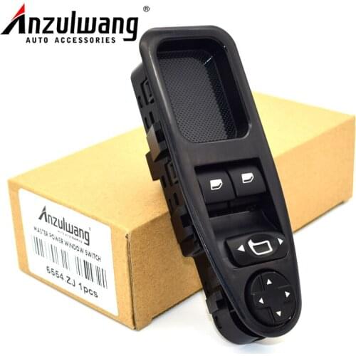 ANZULWANG 6554.ZJ For Fiat Scudo Citroen Jumpy Citroen Dispatch Peugeot Expert Master Power Window Switch Control Button