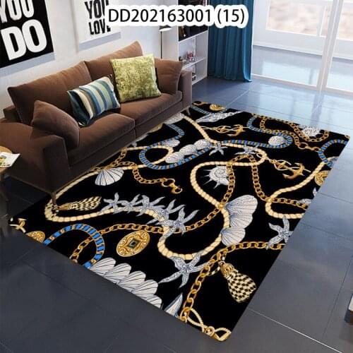 European and American style geometric pattern rugs for bedroom rug for living room Kitchen mat Carpet in the living room Home
