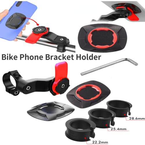MTB Bike Scooter Navigation Phone Bracket Holder Adjustable Motorcycle Mountain Bicycle Handlebar Stem Support Rack Cycling