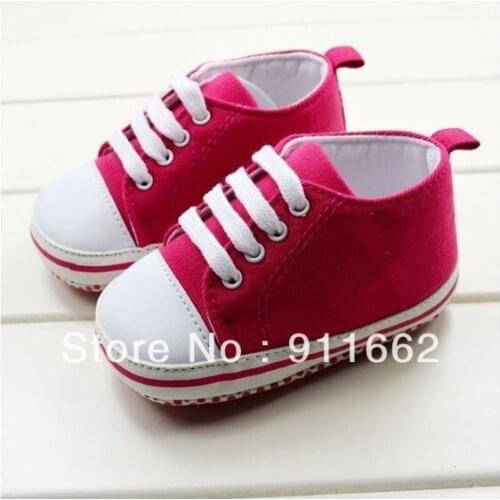 Hot Sale Baby Girls Boys Toddler Shoes Baby First Walkers Infant 6Pairs/lot Light Green Blue Red Free Shipping