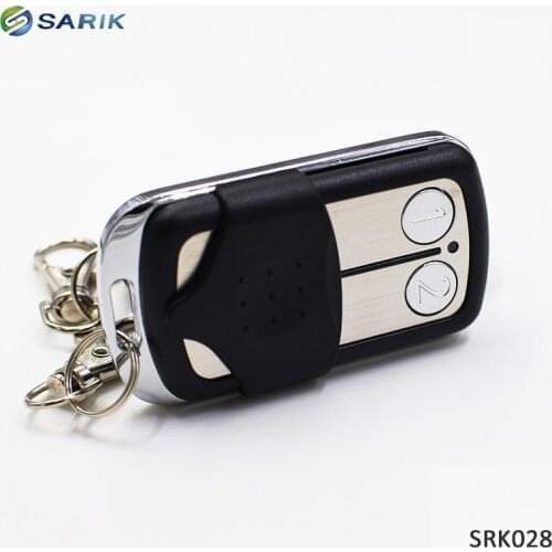 Malaysia 5326 330 433mhz dip switch auto gate remote control,transmitter,keyfob with metal sliding cover free shipping