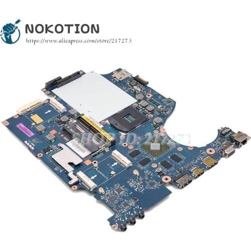 NOKOTION laptop motherboard For Dell Studio 17 1747 Main Board NAT01 LA-5153P CN-0J507P 0J507P J507P HD4650 PM55 DDR3