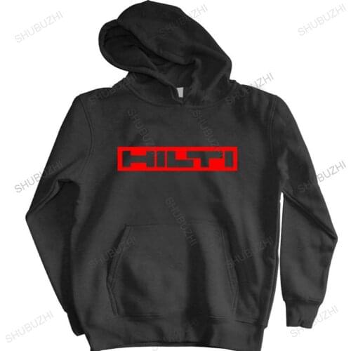 Men streetwear sweatshirt hooded Hilti Machine Logo brand men autumn hoodies