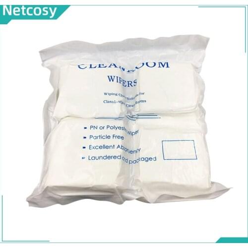 Netcosy 1Bag Superfine Fiber Soft Cleanroom wiper cleaning Non Dust Cloth Dust Clean LCD Repair Class 1-10000 Clean Rooms