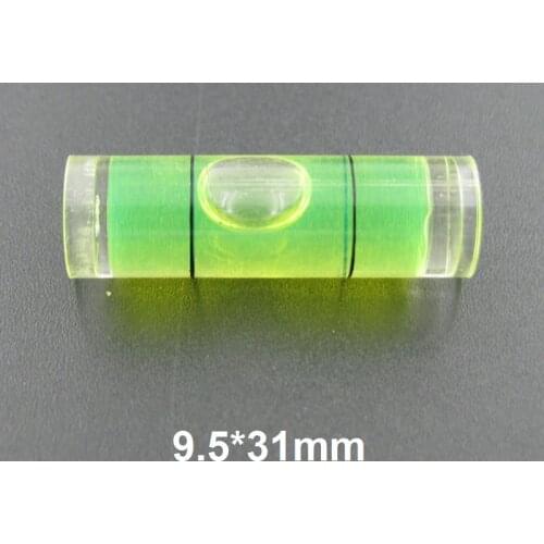 20 Pieces/Lot) QASE Diameter 9mm Plastic Mini Spirit level Water level Indicator