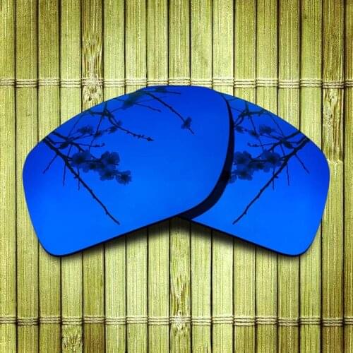 Polarized Replacement Lense For-Oakley Big Taco Sunglasses Frame True Color Mirrored Coating - Violet Options