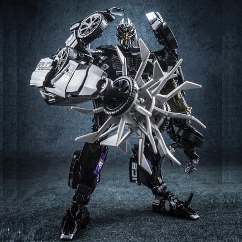 Robot Toys Transformation Black MB Barricade MPM05 Police Mode Movie MP Alloy Metal Oversize Collection KO Version Action Figure