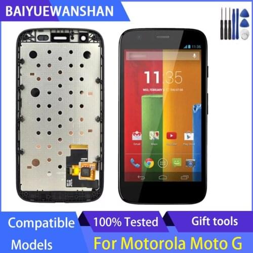 For Motorola Moto G XT1032 XT1032/XT1033/XT1034 LCD Touch Screen Digitizer Assembly Replacement For Motorola Moto G Display