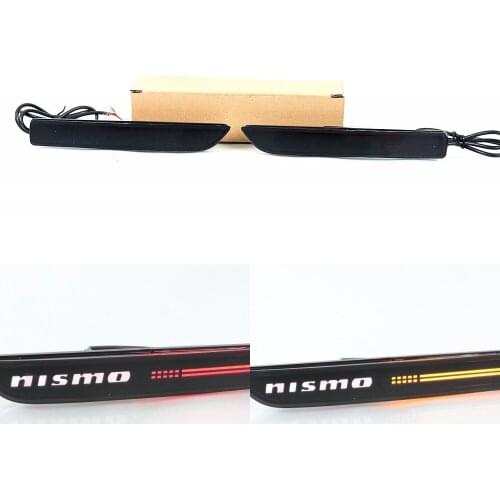 LED Brake Lights + Scanning Night Driving Lights DRL + Streamer Turn Signals Lights Case for Nissan Patrol Sylphy Sentra 2020