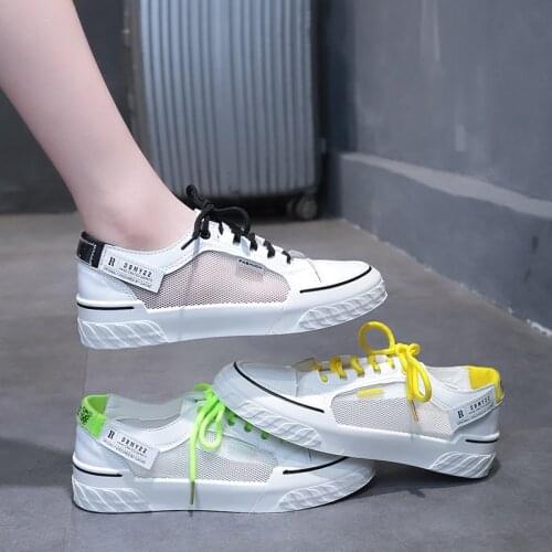 Tenis Feminino Woman Tennis Shoes Lace-Up Black Sport Shoes Female Sneakers Light Breathable Women Flats Outdoor Shoes