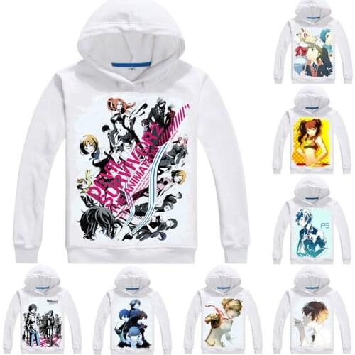 Persona 3D Hoodies Men Hip Hop Multi-style Long Sleeve Hoodie Shin Megami Tensei Devil Survivor Cosplay Anime Sweatshirts Women