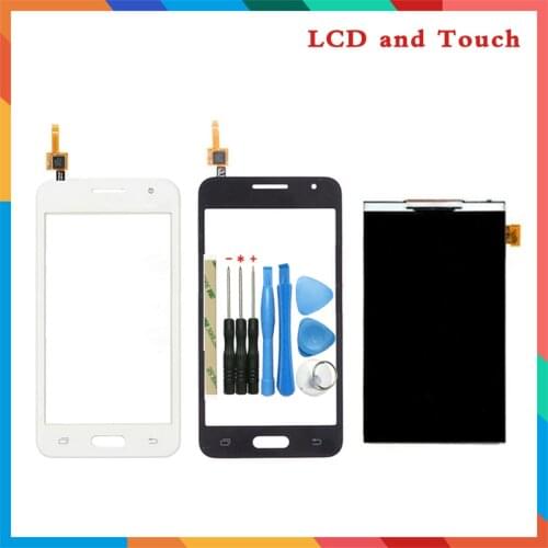 High Quality 4.5" For Samsung Core 2 SM-G355H G355 Lcd Display Screen Free Shipping + Tracking Code