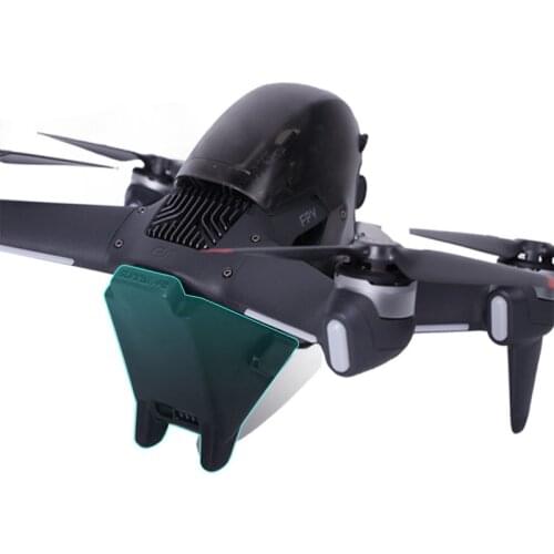 Rear foot landing gear with Battery Anti separation Buckle Fixed Anti-shedding Soft glue Flight Prop Protector for dji FPV drone