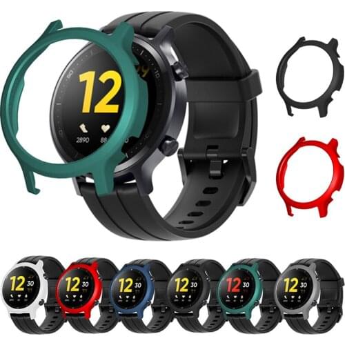 PC Hard Case For Realme Watch S Smart Watches Replacement Protective Shell Frame Fashionable Colorful Protective Case Cover