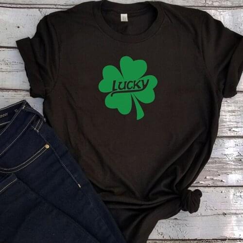 Tee patricks day tshirt graphic s shenanigans shirt women summer girls plus size tops cardio white top print