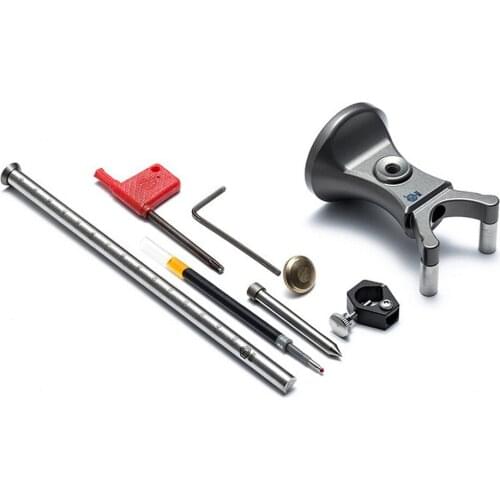 180MM Sliding Mark Scraper Adjustable Linear Arc Scriber Parallel Line Drawing Tool Wheel Gauge Woodworking Set Wood Scribe Tool