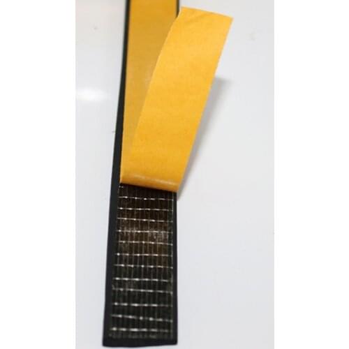 15mm x 5mm adhesive rubber foam sponge cabinet door window seal strip crashproof weatherstrip sound insulation