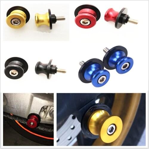 6mm 8mm 10mm Spools Sliders motorcycle Swingarm Spool slider for HONDA CB190R VT1100 GROM MSX125 Honda XADV 750 X-11