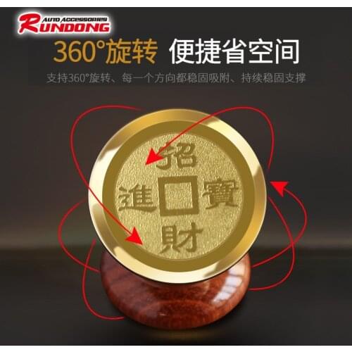 Car sucker magnet mobile phone bracket vehicle navigation bracket car mobile phone frame gift YK-09G