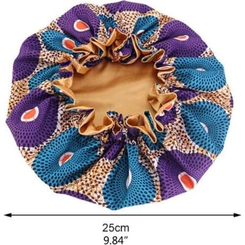 Kids Satin Bonnet Adjustable Sleeping Cap Soft Silk Flower Night Hats for Natural Hair Teens Toddler Child Baby Reversible