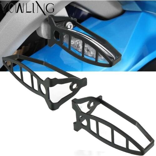 For BMW R1200gs R1250GS adv Front Turn Signal Light Shields Protection Turn Indicator Guard Cover F800GS F650GS Accessories