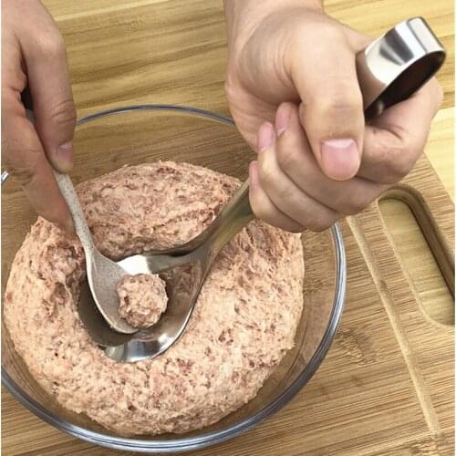 Home meat ball form for grinding meat kitchen gadgets shrimp fish meat ball artifact