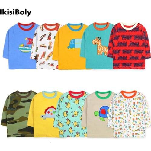 IKISIBOLY Toddler Long Sleeve T-Shirts