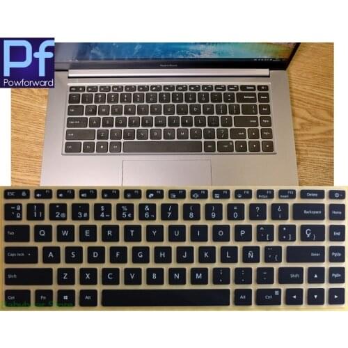 Spanish For MI RedmiBook 16 Laptop Ryzen Edition With AMD Ryzen 4700U/4500U 16.1 Inch Silicone Keyboard Cover Skin Protector