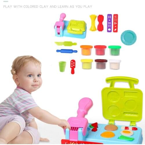 Colorful Kids Kitchen Pretend Play Learning DIY Noodles Food for 3 Years Up