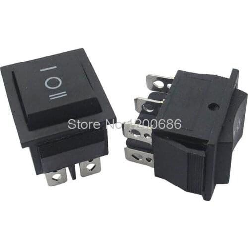 Rocker switch power switch Black 6 foot 3 foot 6 foot 3 files 21 * 15 boat switch