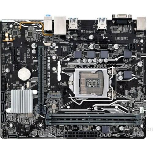 Used ASUS PRIME B250M-J original motherboard for intel LGA 1151 DDR4 I3 I5 I7 USB2.0 USB3.0 USB3.1 mainboard