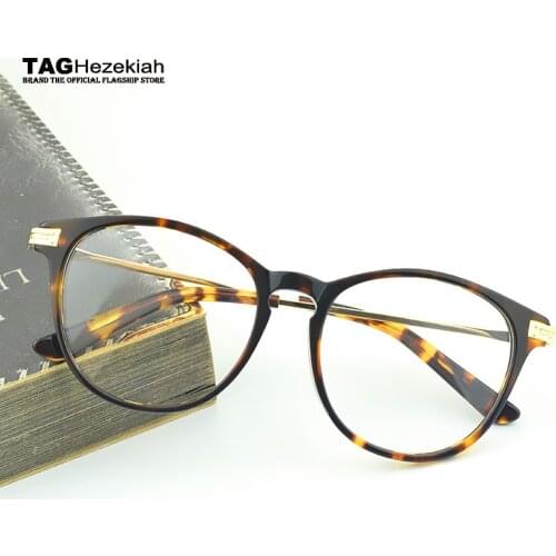 Glasses women optical 2017 computer-glasses Eyeglasses frames unisex frames Ultra Light Frame Clear Glasses Round 100010