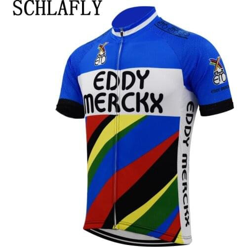 Belgium blue cycling jerseys black white summer retro short sleeve tour bike wear jersey road jersey cycling clothing schlafly