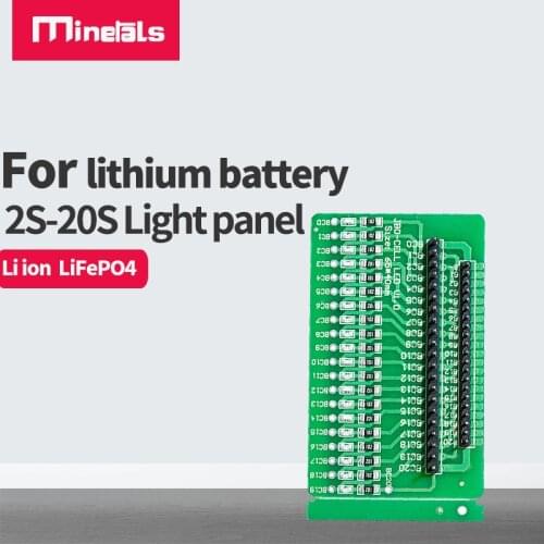 LED detection lamp board 2S-20S Check the cable harness of lithium battery assembly row