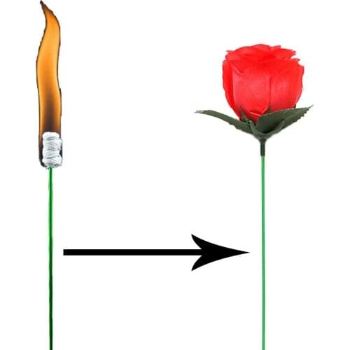 Valentines Day Present Torches Change Roses Magic Tricks Funny Novelty Surprise Prank Joke Mystical Fun Toy