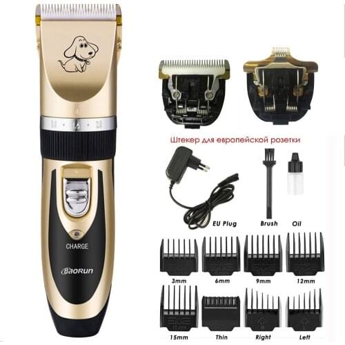 Professional Electric Scissors Pet Hair Trimmer Animals Grooming Clippers Dog Hair Trimmer Cutters Haircut Machine 110-240V AC