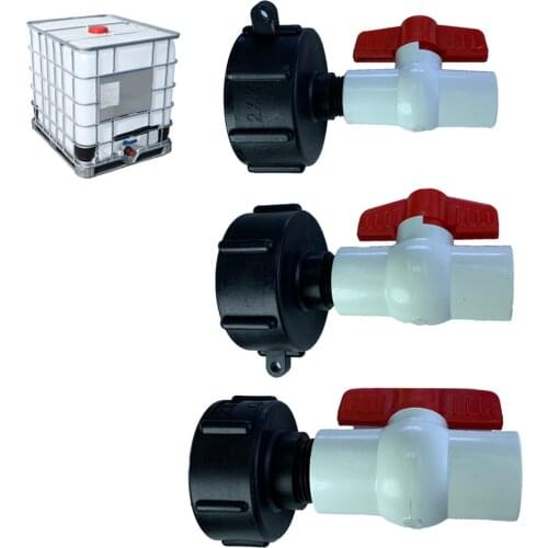 S60x6 IBC Tank Adapter Garden Hose Lengthen Connector Fittings
